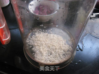 紫薯米糊的做法步骤:3