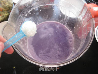 紫薯米糊的做法步骤:6