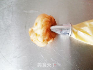 掌握关键点做出完美泡芙——香草泡芙(含香草馅作法)的做法步骤:18