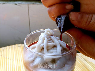 蓝莓芋头圣代杯(夏威夷风情)的做法步骤:9