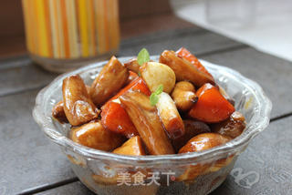 下饭好滋味——杏鲍菇烧胡萝卜的做法步骤:12