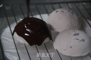 巧克力蔓越莓蛋糕的做法步骤:8