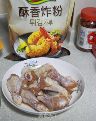 酥香炸鸡腿的做法步骤：1