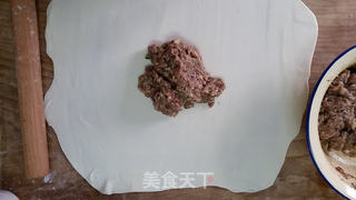 香菇千层肉饼的做法步骤:9