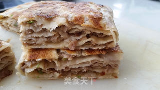 香菇千层肉饼的做法步骤:21
