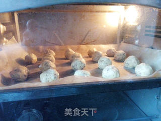 核桃酥球的做法步骤:9