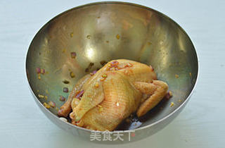 柠香烤全鸡的做法步骤:8
