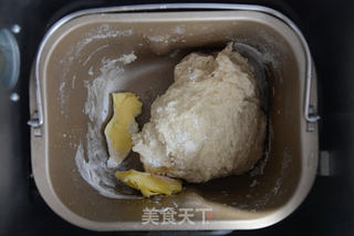 面包机做黑芝麻吐司的做法步骤:4