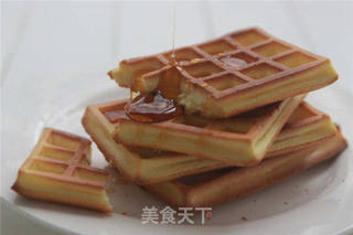 【番茄配方】蛋白华夫饼(烤箱版)——简单好吃又解馋的做法步骤:9