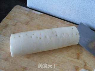 爽口白萝卜的做法步骤：1