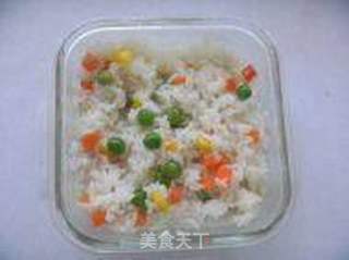 虾仁焗饭的做法步骤:5