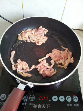 芹菜炒肉丝的做法步骤:4