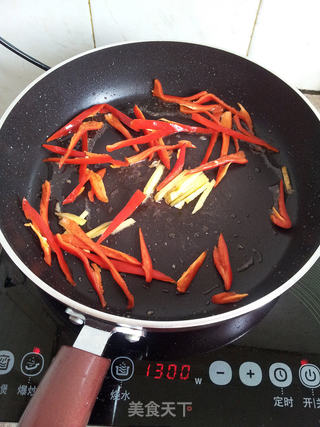 芹菜炒肉丝的做法步骤:6