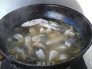 酸菜鱼的做法步骤:6