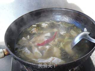 酸菜鱼的做法步骤:7