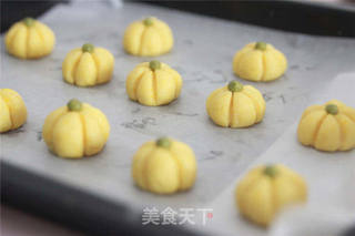 【番茄配方】mini南瓜饼干——萌萌哒童趣小南瓜的做法步骤:10