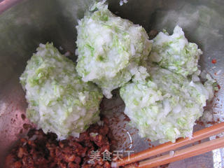 传统经典---白菜肉水饺的做法步骤:5
