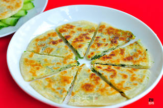 韭菜鸡蛋饼的做法步骤:10
