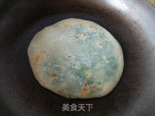 韭菜鸡蛋饼的做法步骤:9