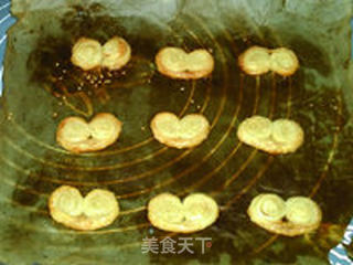 蝴蝶酥的做法步骤:11