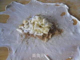芝麻苹果烙的做法步骤:5