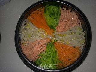 石锅拌饭的做法步骤：4