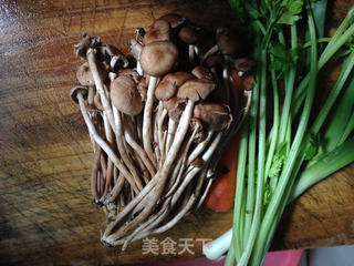 美味菌菇---小炒茶树菇 依然美食的做法步骤：1