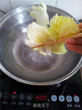 剁椒卷生菜的做法步骤:5
