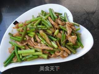 炒蒜薹的做法步骤:8