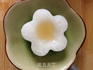 桂杞蜜糖蒸萝卜的做法步骤:5