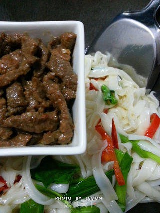 酷炫羊肉小炒粉的做法步骤:6
