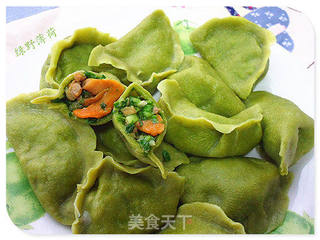 碧绿麻蛤饺子的做法步骤:14