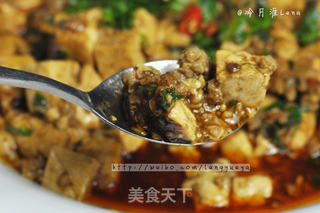 麻婆豆腐的做法步骤:18