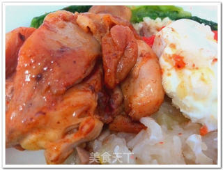 奥尔良鸡腿糯米饭【子璇家】的做法步骤:7
