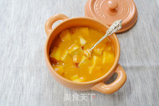 【蟹黄豆腐】餐桌上那一道高大上黄金豆腐的做法步骤:10