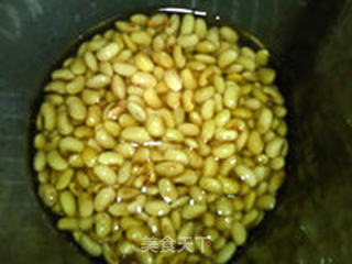 芝麻苹果豆浆的做法步骤:4
