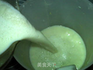芝麻苹果豆浆的做法步骤:13