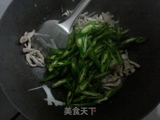线辣椒炒肉丝的做法步骤:5