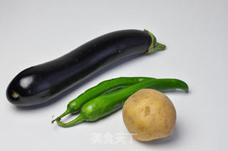 地三鲜(少油版)的做法步骤:2
