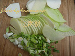 豆腐粉条汤的做法步骤:2
