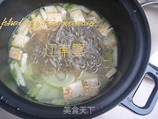 豆腐粉条汤的做法步骤:8