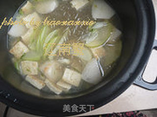 豆腐粉条汤的做法步骤:9