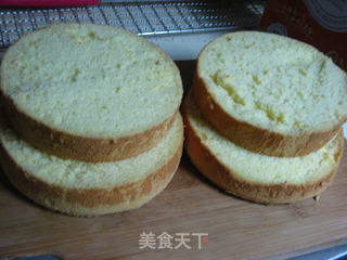 渐变色奶油裱花蛋糕的做法步骤:15