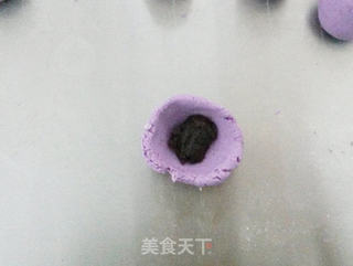 好吃停不下来的紫薯饼——紫薯饼的做法步骤:6
