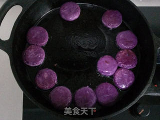 好吃停不下来的紫薯饼——紫薯饼的做法步骤:10