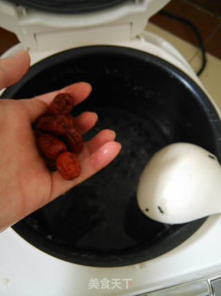 黑芝麻红枣粥的做法步骤:4