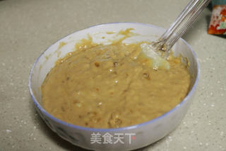香蕉巧克力豆玛芬的做法步骤:6