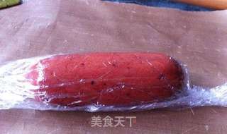 这样的西瓜你吃过嘛?——西瓜小饼干的做法步骤:7
