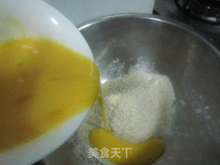 满血复活的下午茶点——核桃巧克力蛋糕的做法步骤:3