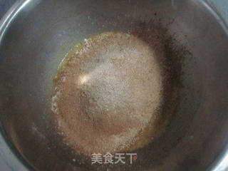满血复活的下午茶点——核桃巧克力蛋糕的做法步骤:5